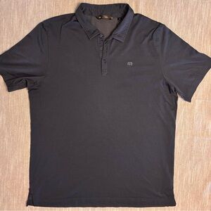TravisMathew Zinnia Polo Golf Shirt XXL Navy Blue